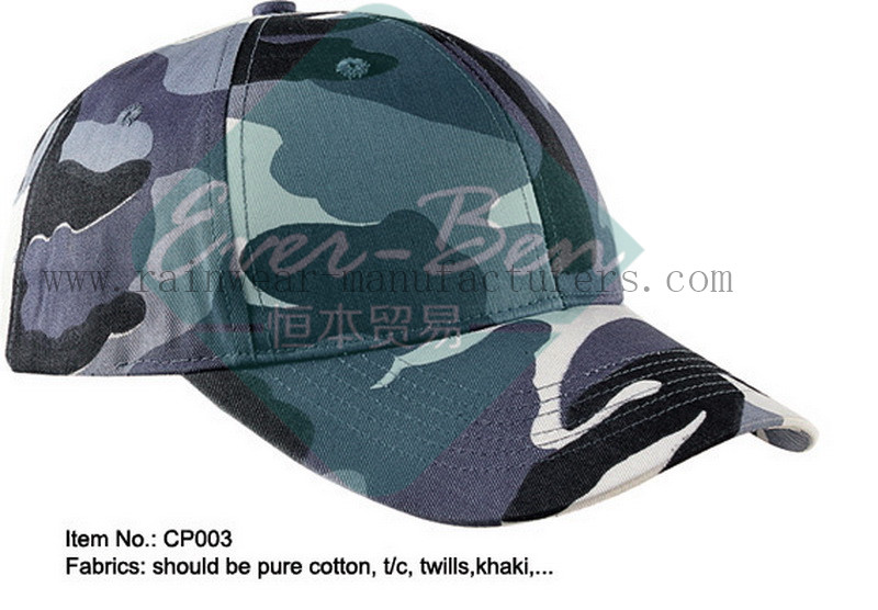003 Camouflage military hats